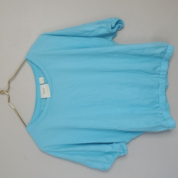 Anthropologie Maeve Cady Puffed Sleeve Top Size XS - Picture 7 of 7